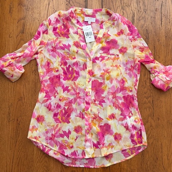 Kut from the Kloth Tops - Kut from Kloth Floral Blouse